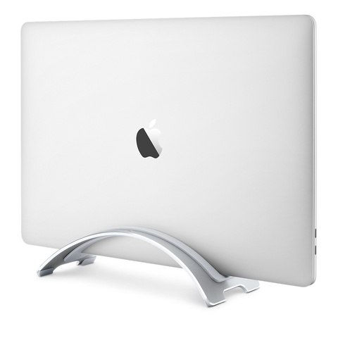 Портативная металлическая вертикальная подставка из алюминиевого сплава, подставка для настольного ноутбука, подставка для MacBook Pro Air 13 Retina iPad, компьютер ► Фото 1/1