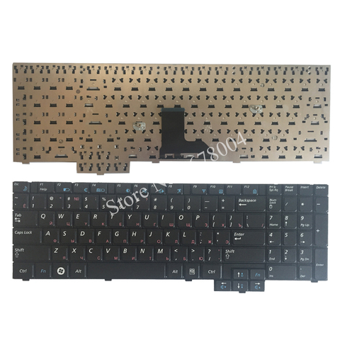 Новая русская клавиатура для Samsung R620 NP-R620 R525 NP-R525 R528 R530 R540 R517 RV508 R523 RU, черная клавиатура ► Фото 1/5