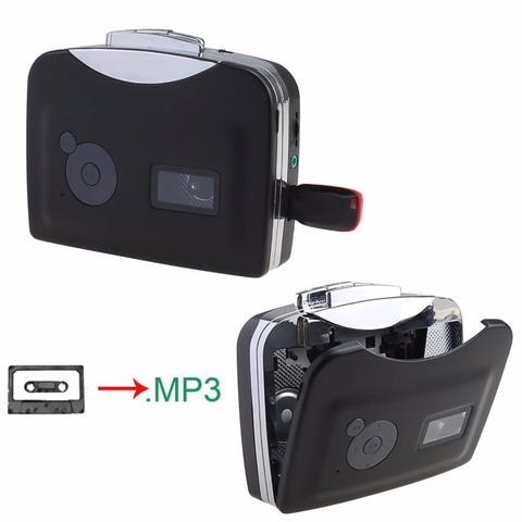 USB-преобразователь для кассетной ленты Ezcap 230, преобразователь Walkman в MP3 в USB-флеш-накопитель, адаптер для музыкального плеера, не требует драй... ► Фото 1/6