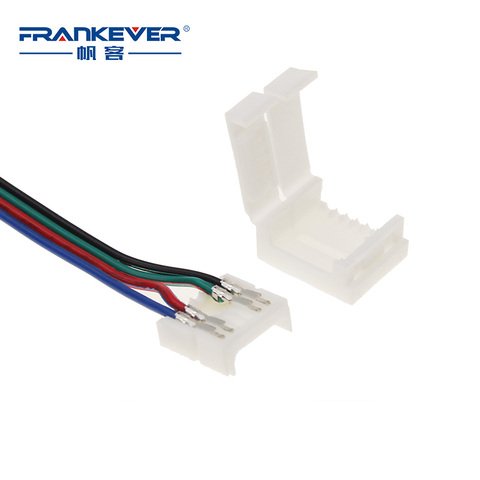 FrankEver Upgrade 2 шт. плоский кабель Разъемы пунктурные 2 проводники Linker Corner 90 градусов для динамика светодиодный кабель силовой линии ► Фото 1/6