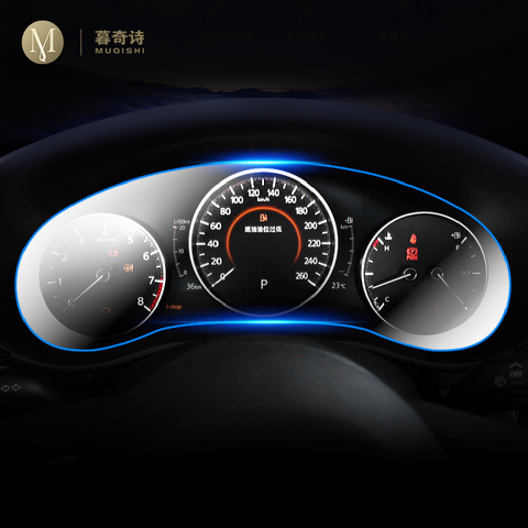Для Mazda 3 Axela CX-30 2022 автомобильной приборной панели интерьера мембрана ЖК-дисплей экран защитная пленка TPU с защитой от царапин ► Фото 1/6