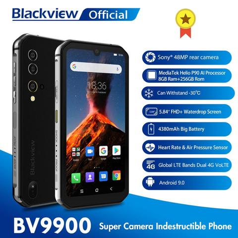 Blackview BV9900 смартфон с восьмиядерным процессором Helio P90, ОЗУ 8 Гб, ПЗУ 256 ГБ, Android 9,0, 48 МП ► Фото 1/6