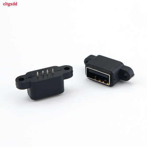 Cltgxdd 1 шт. 4-контактный водонепроницаемый USB 2,0 зарядный кабель для передачи данных встроенный разъем разъема порта ► Фото 1/5