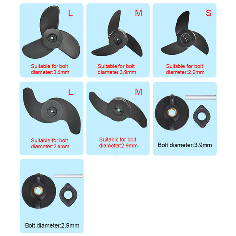 Пропеллеры для лодок с электрическим двигателем, Подвесной Электрический Троллинг, подвесной пропеллер S55 ► Фото 1/6
