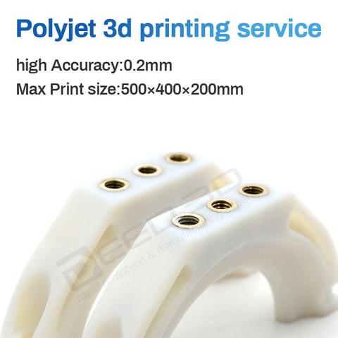 Высокоточная служба 3d-печати Stratasys polyjet, высокопрочная прочная Прочная Модель из прозрачного АБС-пластика ► Фото 1/6