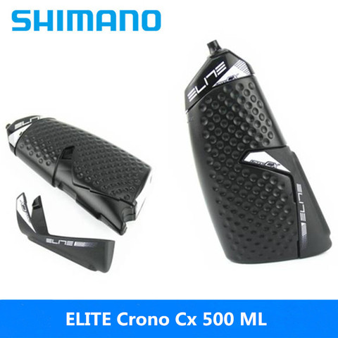 SHIMAN0 Италия ELITE Crono Cx Стекловолоконная/карбоновая клетка для бутылок, сломанная черная бутылка 500 мл ► Фото 1/1