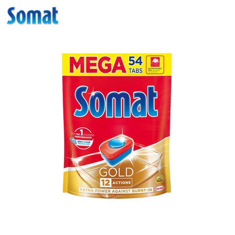 Somat Gold Таблетки для посудомоечной машины 54шт ► Фото 1/1