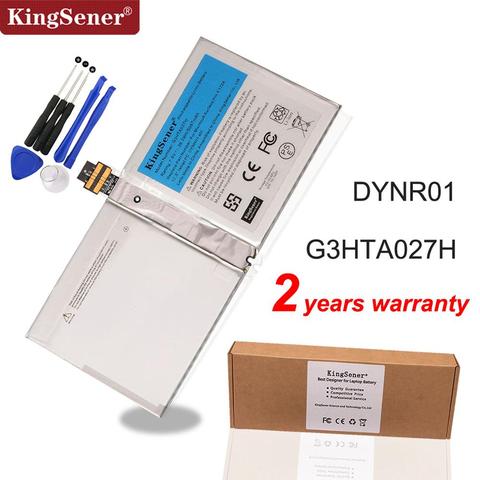 Аккумулятор KingSener G3HTA027H DYNR01 для ноутбука Microsoft Surface Pro 4, 1724, 12,3 дюймов, планшет 7,5 в, 38, 2 Вт/ч, 5087 мАч ► Фото 1/6