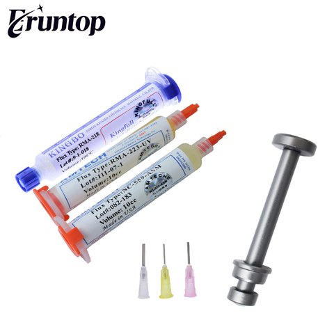 1 шт. Eruntop RMA-218 NC-559-ASM RMA-223-UV 10cc флюс для пайки с Алюминий сплав усилитель ► Фото 1/6