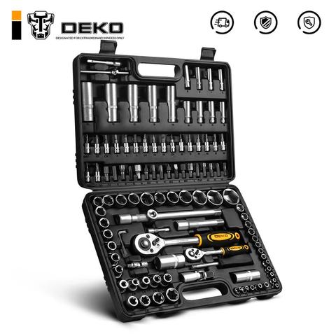 Набор инструментов для авто DEKO DKMT108 (108шт.)  065-0218 ► Фото 1/5