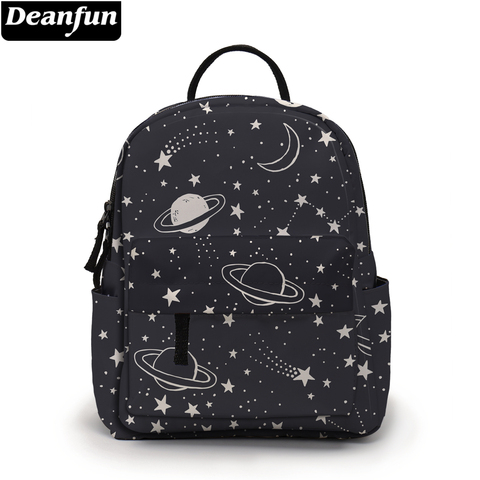 Deanfun планета печать мини рюкзак с принтом в виде звезд шикарные сумки на плечо для девочек модный школьный рюкзак для подростков MNSB-24 ► Фото 1/6