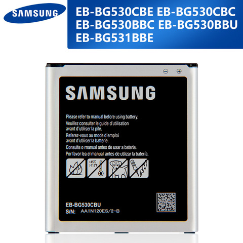 Оригинальная замена аккумулятор телефона EB-BG530CBE Чехол для мобильного телефона для Samsung Galaxy Grand J3 2016 J320F G5308W G530 G531 J5 2015 J2 Prime G532 ► Фото 1/6