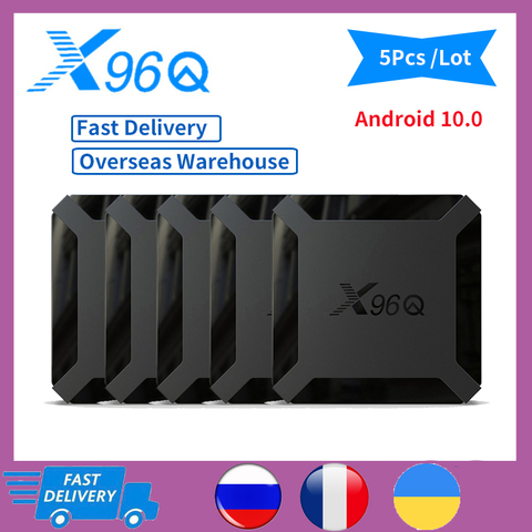 ТВ-приставка X96Q на Android 10,0, 4 ядра, 2 + 16 ГБ, 2,4 ГГц, Wi-Fi ► Фото 1/4