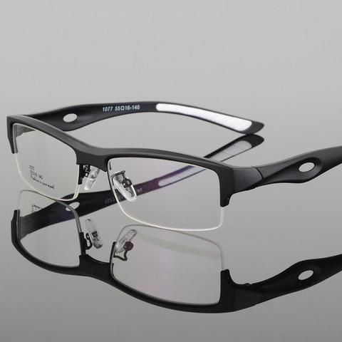 Новые мужские и женские спортивные очки TR90, полуоправы для очков, светильник по рецепту, оптическая оправа для очков ► Фото 1/6