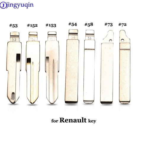 Полотно дистанционного ключа jingyuqin #53 #54 #58 #72 #73 #152 #153 для Lada Renault Megan Dacia Clio Duster KD VAC102 VA2 HU83 ► Фото 1/2