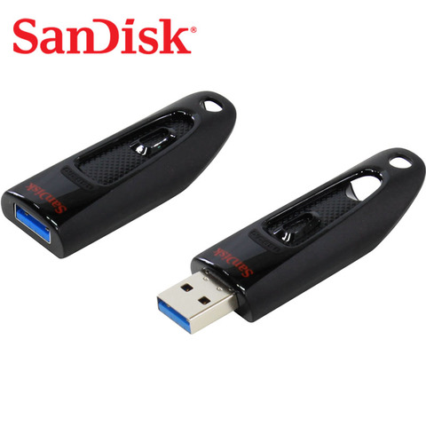 SanDisk флеш-накопитель CZ48 USB 3,0 256 ГБ 128 Гб 64 ГБ 32 ГБ 16 ГБ, маленький флеш-накопитель, карта памяти, флеш-накопитель ► Фото 1/6