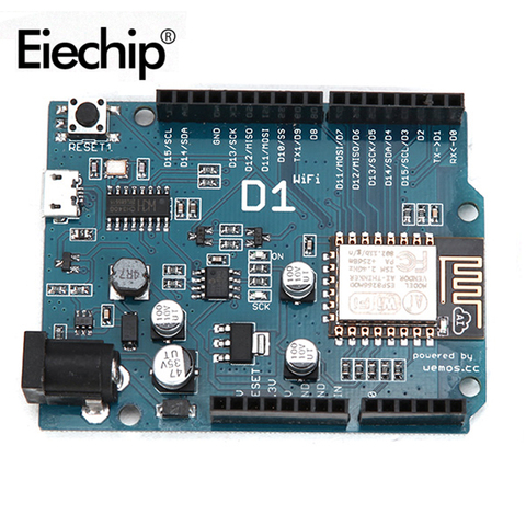 ESP8266 для arduino uno wifi shield, умная электроника ESP-12E D1 WiFi uno на основе ESP8266, экран для arduino UNO R3 Micro IDE ► Фото 1/1