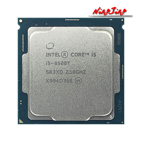 Intel Core i5-8500T i5 8500T 2,1 ГГц шестиядерный шесть-нить Процессор процессор 9M 35 Вт LGA 1151 ► Фото 1/1