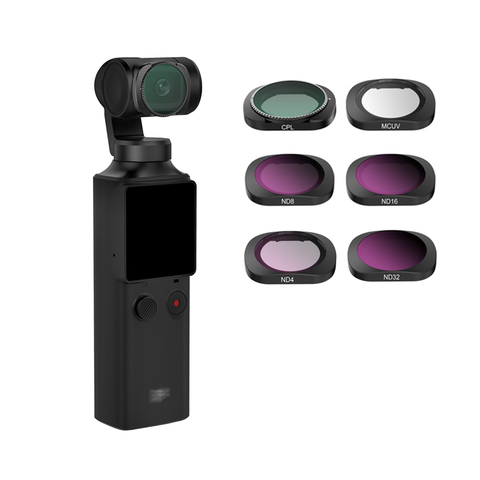 Фильтр для объектива FIMI Handheld Gimbal Camera нейтральная плотность MCUV CPL ND4 ND8 ND16 ND32 комплект аксессуаров ► Фото 1/6