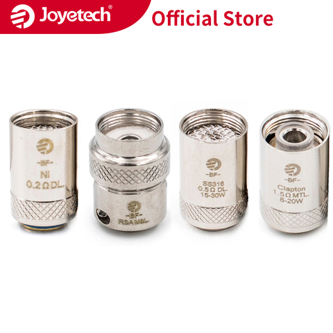 RU оригинальная катушка серии Joyetech BF 0,5/0,6/Ом головка BF SS316/BF-Ni/BF Clapton для CUBIS/eGO AIO/Cuboid Mini E-Cig ► Фото 1/4