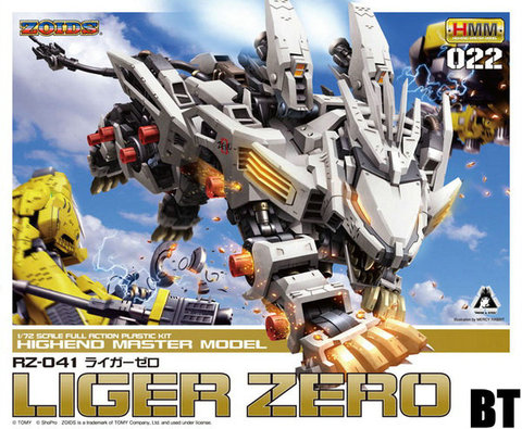 BT 1/72 ZOIDS Liger Zero Сборная модель игрушки экшн-фигурки ► Фото 1/1