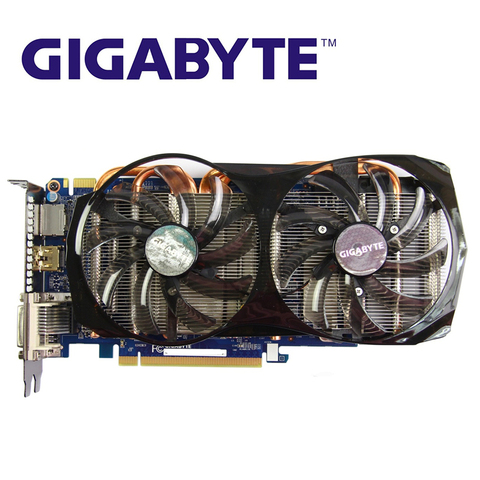 Видеокарта GIGABYTE GTX 650, 2 Гб, бит, GDDR5 GV-N65TBOC-2GD, видеокарта nVIDIA Geforce GTX650 Ti Boost, Hdmi Dvi VGA карты ► Фото 1/6