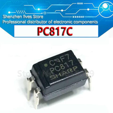 50-100 шт PC817 PC817C DIP4 PC817B EL817 DIP-4 DIP новый и оригинальный IC чипсет ► Фото 1/1