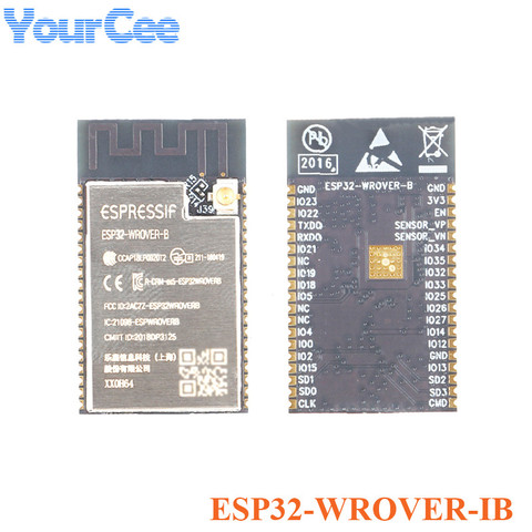 Флэш-память ESP32-WROVER-IB 4 Мб, 8 Мб, 16 Мб, двухъядерный беспроводной модуль Wi-Fi Bluetooth MCU ESP32, беспроводной модуль IB IOT ► Фото 1/5