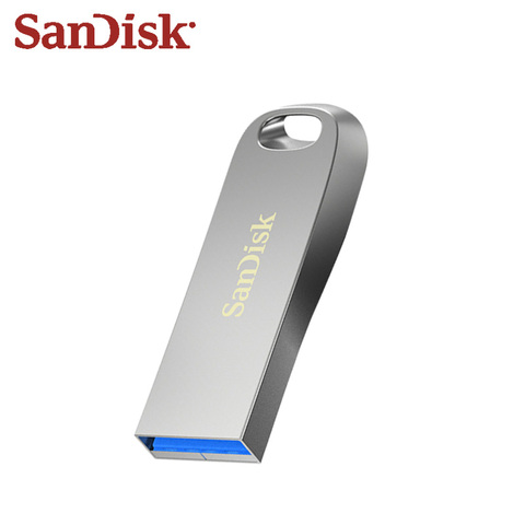 SanDisk Ultra Luxe USB 3,1 флэш-накопитель, 256 ГБ USB Pendrive металлическая карта памяти Max 150 МБ/с./с U диск для ПК ► Фото 1/5