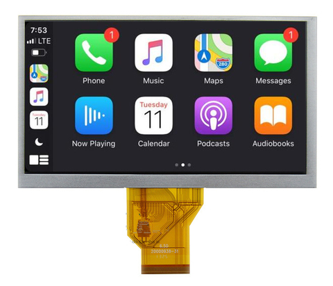 6,5 дюймовый размер AT065TN14 ЖК-дисплей экран дигитайзер сенсорный экран стекло для автомобиля DVD GPS навигация центральное управление мультимедиа ► Фото 1/1