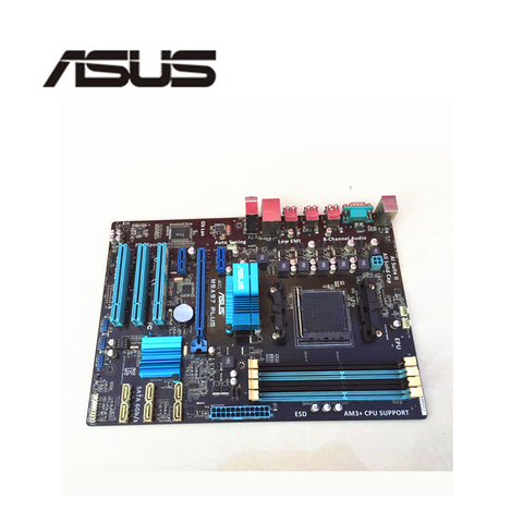 Материнская плата для ASUS M5A97 PLUS, разъем AM3 + DDR3 32 ГБ для AMD 970 FX, оригинальная настольная материнская плата M5A97 SATA III, б/у материнская плата ► Фото 1/1