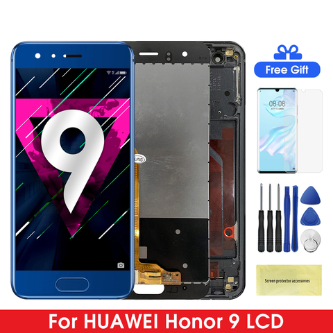 ЖК-дисплей 5,15 дюйма для Huawei Honor 9, телефон с сенсорным экраном и дигитайзером в сборе для Honor9 ► Фото 1/6