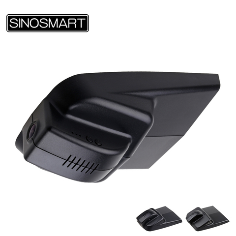 Цифровой видеорегистратор SINOSMART Sony IMX323, 1080P, Wi-Fi, для GEELY, атлас, общая модель 2016, 4WD, управление через приложение ► Фото 1/2