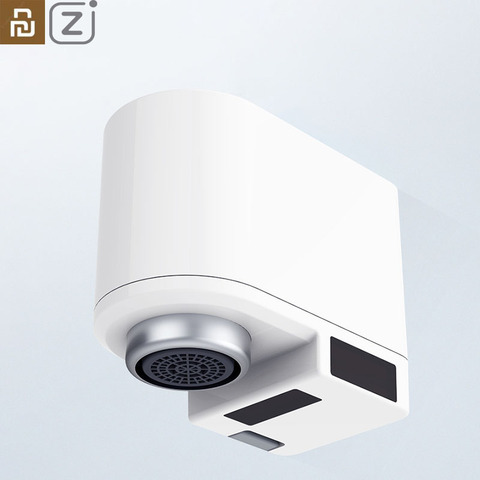 English Version Youpin ZJ Smart Sensor Faucet Infrared Sensor Automatic Water Saver Tap Anti-overflow Kitchen Bathroom Inductive ► Фото 1/6