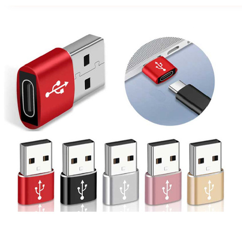 Переходник с USB OTG «папа» на «мама» типа C, адаптер для кабеля типа C для Nexus 5x6p Oneplus 3 2 USB-C, зарядное устройство для передачи данных ► Фото 1/5