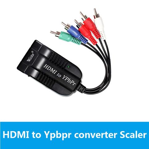 HD конвертер YPbPr входом HDMI совместим с 5RCA RGB видеосигнала YPbPr с компонентное видео кабель HDMI-Совместимость с компонентный YPbPr аппарата для снятия зубного камня ► Фото 1/6