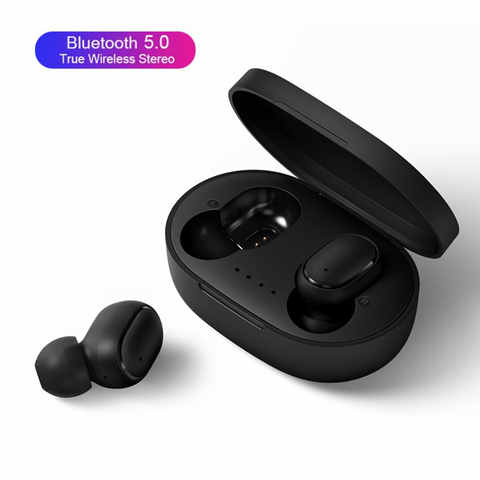 TWS Bluetooth-наушники для Redmi Airdots, беспроводные наушники Air Dots, стереогарнитура, мини-наушники для Xiaomi, Huawei, Samsung A6s ► Фото 1/6