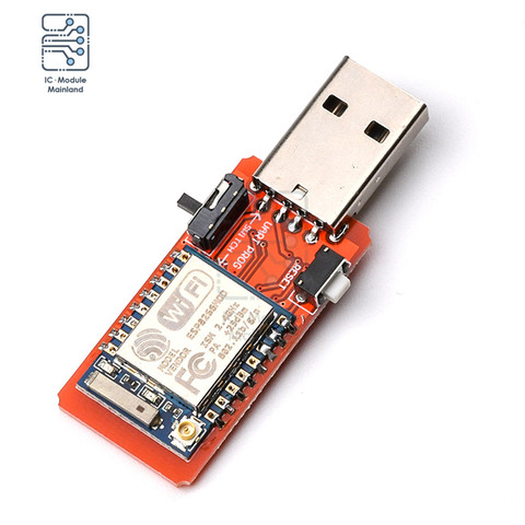 CH340 CH340G USB к TTL драйвер преобразователя модуль ESP8266 ESP-07 Беспроводной Wi-Fi макетная плата программируемый адаптер для Arduino ► Фото 1/6