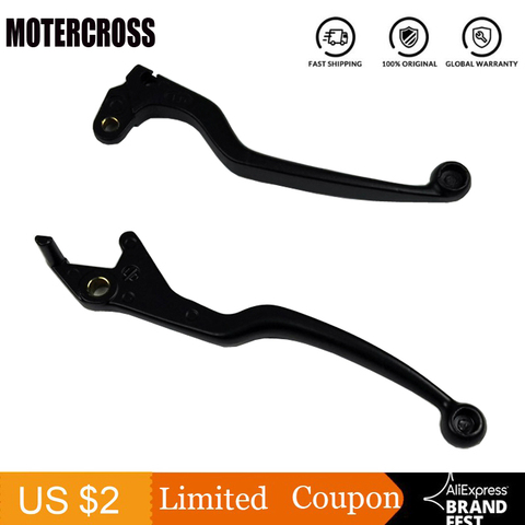 Ручки для мотоцикла GN125 GS125, рукоятка рычага Для GN125 GS125, рычаг переднего тормоза с рычагом сцепления ► Фото 1/6