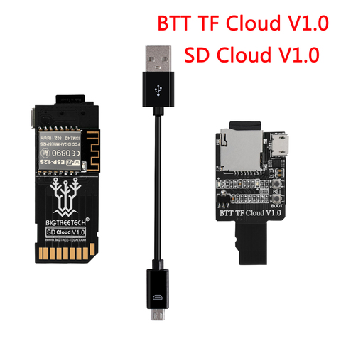 Модуль беспроводной передачи BIGTREETECH BTT TF Cloud V1.0 SD Cloud V1.0 для SKR V1.4 Turbo SKR V1.3 GTR, детали для 3D-принтера ► Фото 1/6