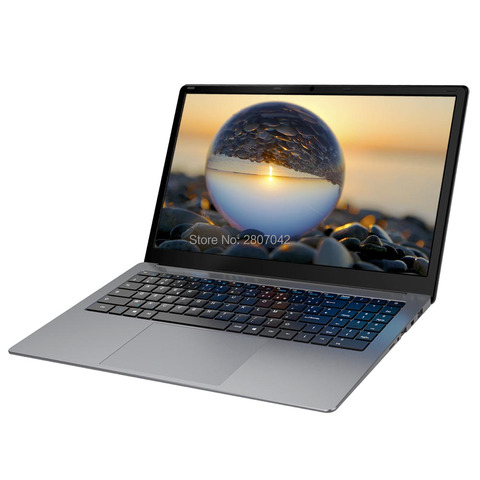 ОЗУ 8 Гб 15,6 дюймов inchIntel core J3455 MID Windows 10 ноутбуки 1920*1080 IPS Quad Core Win10 ноутбук 128 ГБ/256 ГБ/512 ГБ/1 ТБ SSD ► Фото 1/6