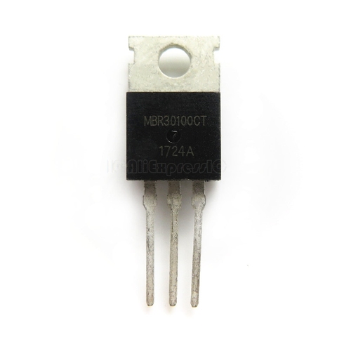 10 шт./лот MBR30100 TO220 MBR30100CT-220 MBRF30100CT MBRF30100 B30100G в наличии ► Фото 1/1