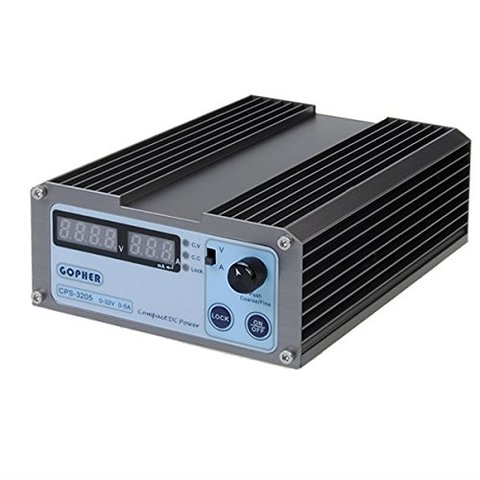 CPS-3205 0-30V-32V Регулируемый DC импульсный источник питания 5A 160W SMPS переключаемый AC 110V (95 V-132 V)/220 V (198 V-264 V) ► Фото 1/5