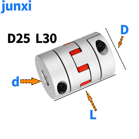 Соединительная Муфта Plum D25L30, D25 L30, трехкулачковый алюминиевый гибкий вал, фоторазъем, гибкая муфта ► Фото 1/5