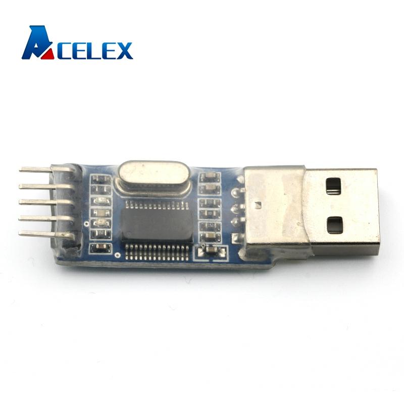 Модуль адаптера преобразователя PL2303 USB в RS232 TTL ► Фото 1/5