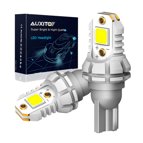 AUXITO 2 шт. 1400LM W16W T15 светодиодный CANBUS 5050-SMD фонарь заднего хода для Audi A3 A4 A6 Quattro Q5 2013 2012 2011 2010 2009 ► Фото 1/6