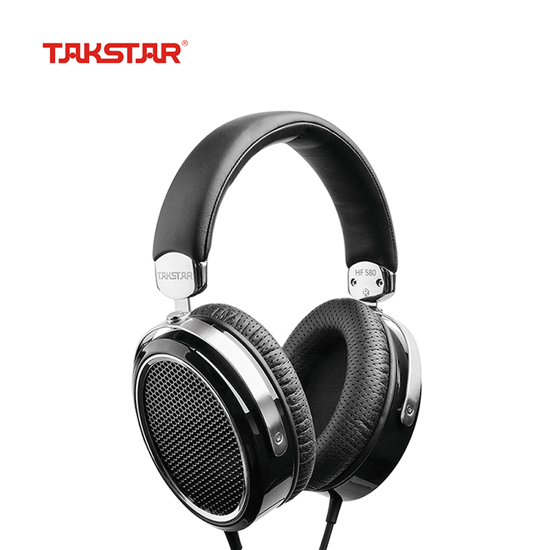 Takstar HF580 Hi-Fi Плоские наушники, сверхбольшая плоская диафрагма с низким уровнем искажений, мощная НЧ, полностью MF, прозрачная HF музыка ► Фото 1/6