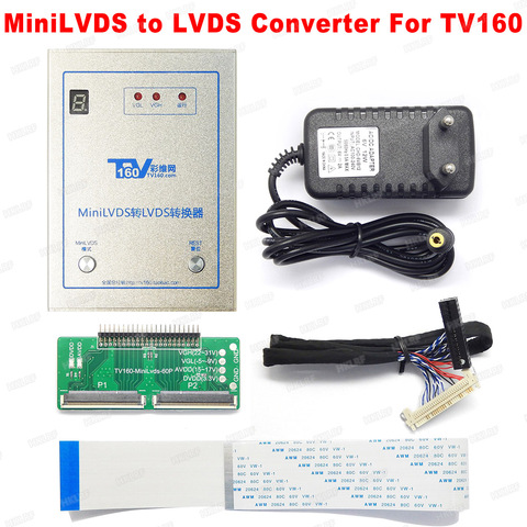 TV160-MiniLVDS-transfer LVDS конвертер с 6-7-го поколения легко носить с собой-мощная функция защиты ► Фото 1/6