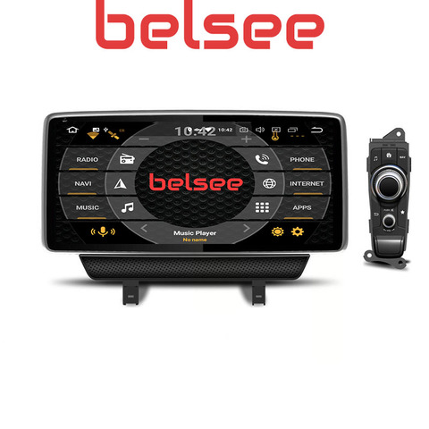 Автомагнитола Belsee диагональю 10,25 дюйма, Android 10, мультимедийная стереосистема с GPS-навигацией для Mazda 2 CX-3 2015, 2016, 2017, 2022, 2022, озу 4 + 64 гб, DSP ► Фото 1/5