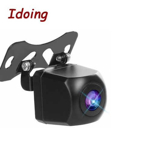 Автомобильная камера заднего вида Idoing CCD, Автомобильная камера заднего вида с углом обзора 170 градусов, HD камера заднего вида для Android 4,4/5,1/6,0/7... ► Фото 1/6
